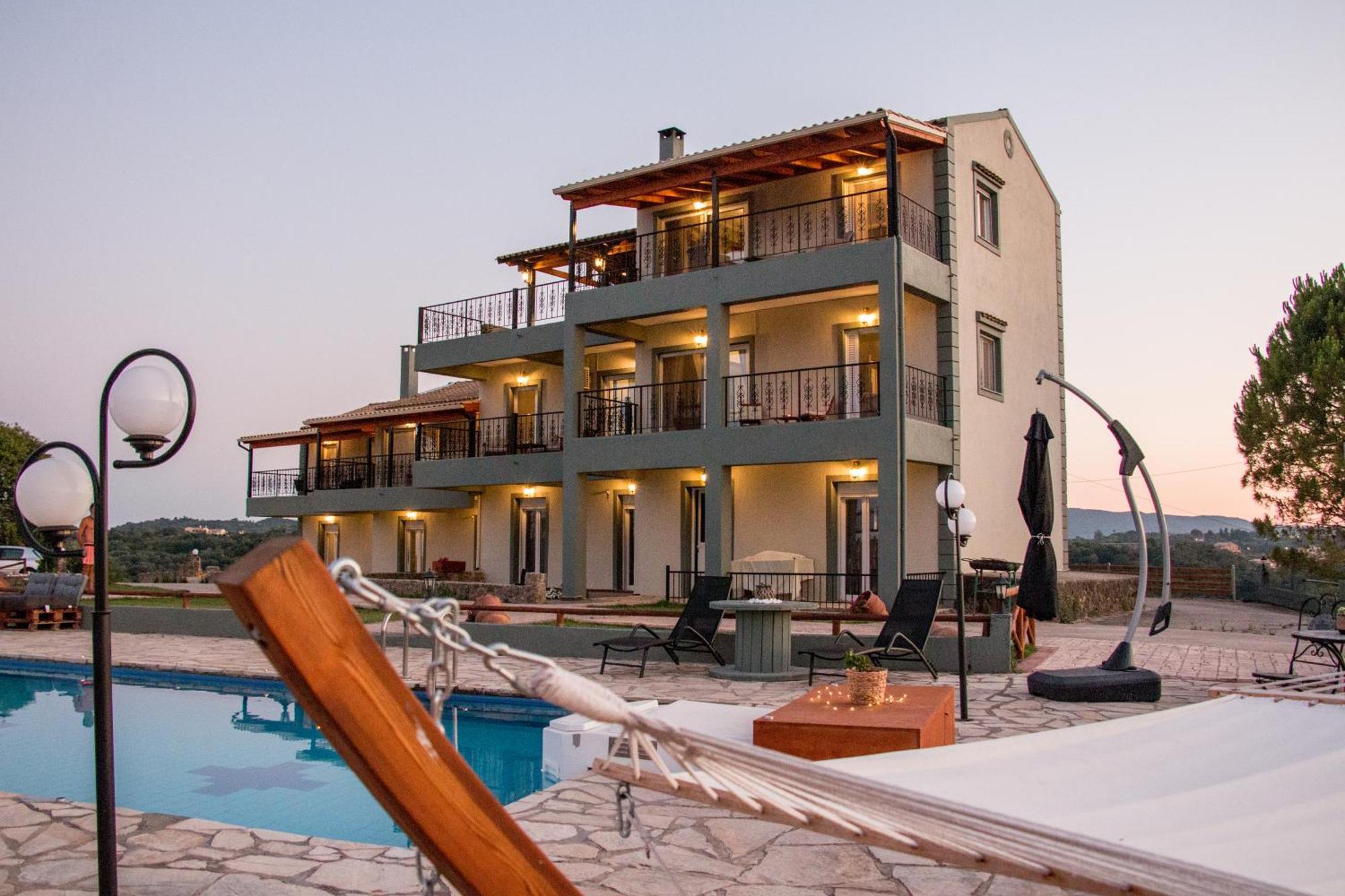 Heaven House With Pool Apartment Gouvia Luaran gambar